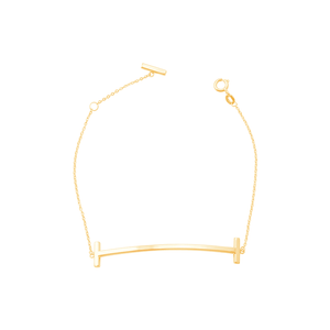 Pulseira T Lisa em Ouro 18K - AU14052