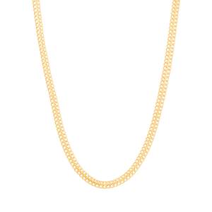 Corrente Lacraia 45CM em Ouro 18K - AU14141