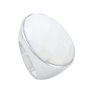 Anel Dolomita Oval em Prata 925 - PL23016