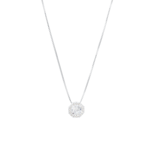 Colar Redondo Zircônia em Prata 925 - PL23071