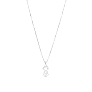 Colar Menina em Prata 925 - PL21637