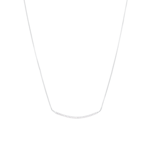 Colar Zircônias em Prata 925 - PL23074