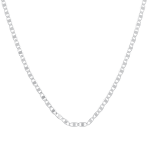 Corrente Piastrini 60CM em Prata 925 - PL23464