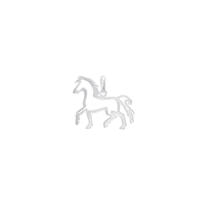 Pingente Cavalo Vazado em Prata 925 - PL23504