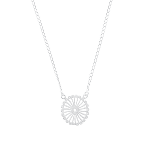 Colar Mandala Vazado em Prata 925 - PL22005