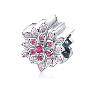 Berloque Moments Rosa com Zircônias em Prata 925 - PL23528