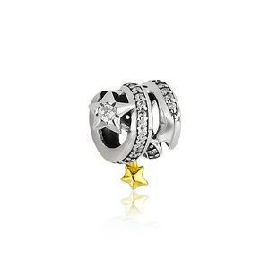Berloque Moments Separador com Zircônia em Prata 925 - PL23529