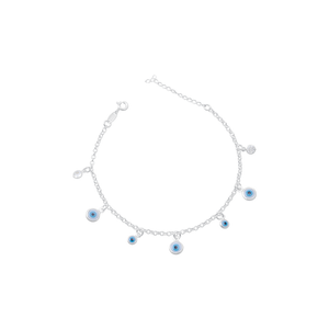 Pulseira Olho Grego em Prata 925 - PL23576