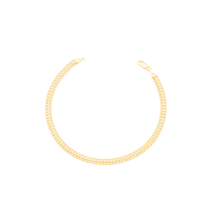 Pulseira Lacraia 3MM em Ouro 18K - AU14197