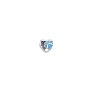 Berloque Moments Patinha Azul em Prata 925 - PL23539