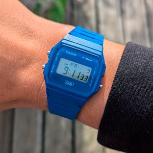 Relógio Casio Vintage - F-91WB-2A1DF