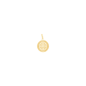 Pingente São Bento em Ouro 18K - AU14249