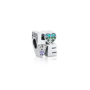 Berloque Moments Love em Prata 925 - PL24570