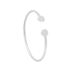 Bracelete Pavê Cravejado em Prata 925 - PL24731