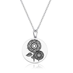 Colar Redondo Flores em Prata 925 - PL24770