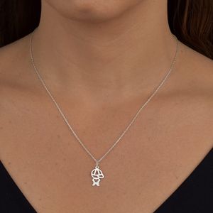 Colar Menino Vazado em Prata 925 - PL24801