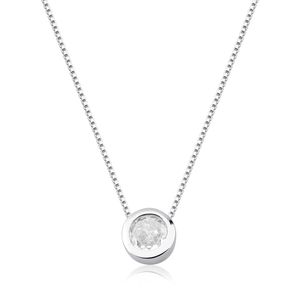 Colar Ponto de Luz em Prata 925 - PL24828