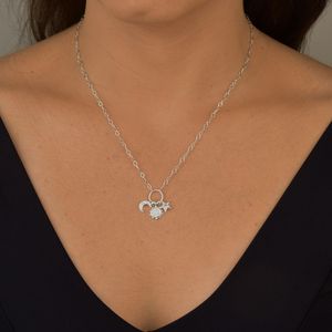 Colar Estrela Sol e Lua em Prata 925 - PL24806
