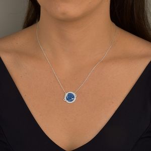 Colar Constelação com Zircônias em Prata 925 - PL24810