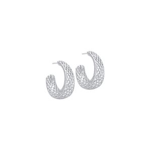 Brinco Argola 3D em Prata 925 - PL24853