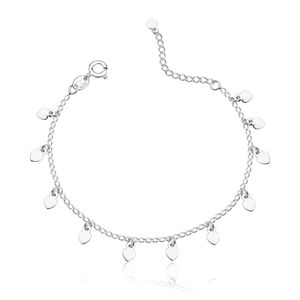 Pulseira Corações em Prata 925 - PL24863