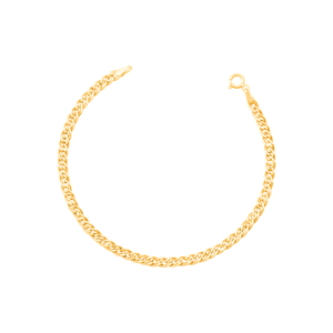 Pulseira Elos Romano em Ouro 18K - AU14572