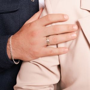 Pulseira Masculina Elos Grumet em Prata 925 - PL24243