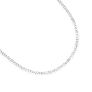 Colar Riviera Zircônias em Prata 925 - PL22345