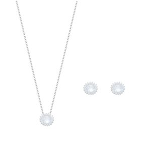 Colar Redondo Zircônias White em Prata 925 - PL24643