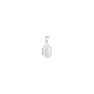Colar Nossa Senhora das Graças em Prata 925 - PL23877