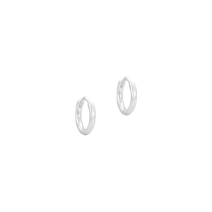 Brinco Argola Lisa em Prata 925 - PL24940