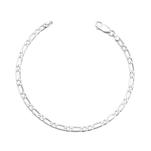 Pulseira Masculina Elos 1X1 em Prata 925 - PL27014