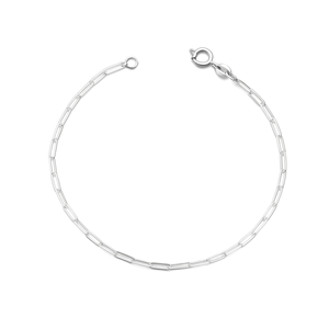 Pulseira Masculina Elos Cartier Fino em Prata 925 - PL27018