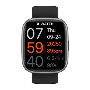 Relógio Smartwatch X-Watch Cinza Unissex -XSWUQPI005A PXPX