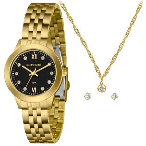Kit Relógio Feminino Lince - LRG4843L34 K0I3P3KX