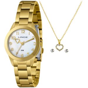 Kit Relógio Feminino Lince - LRG4844L34 K0KJB2KX