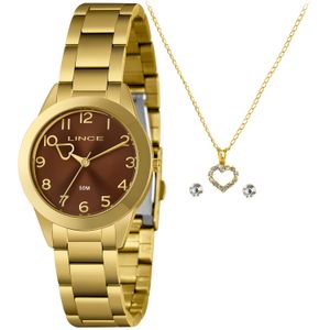 Kit Relógio Feminino Lince - LRG4844L34 K0KLN2KX