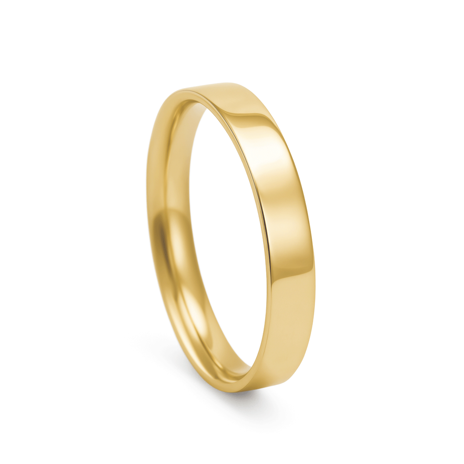 Aliança Reta Lisa 2,8MM em Ouro 18k - AU7538 - Bruna Tessaro Joias